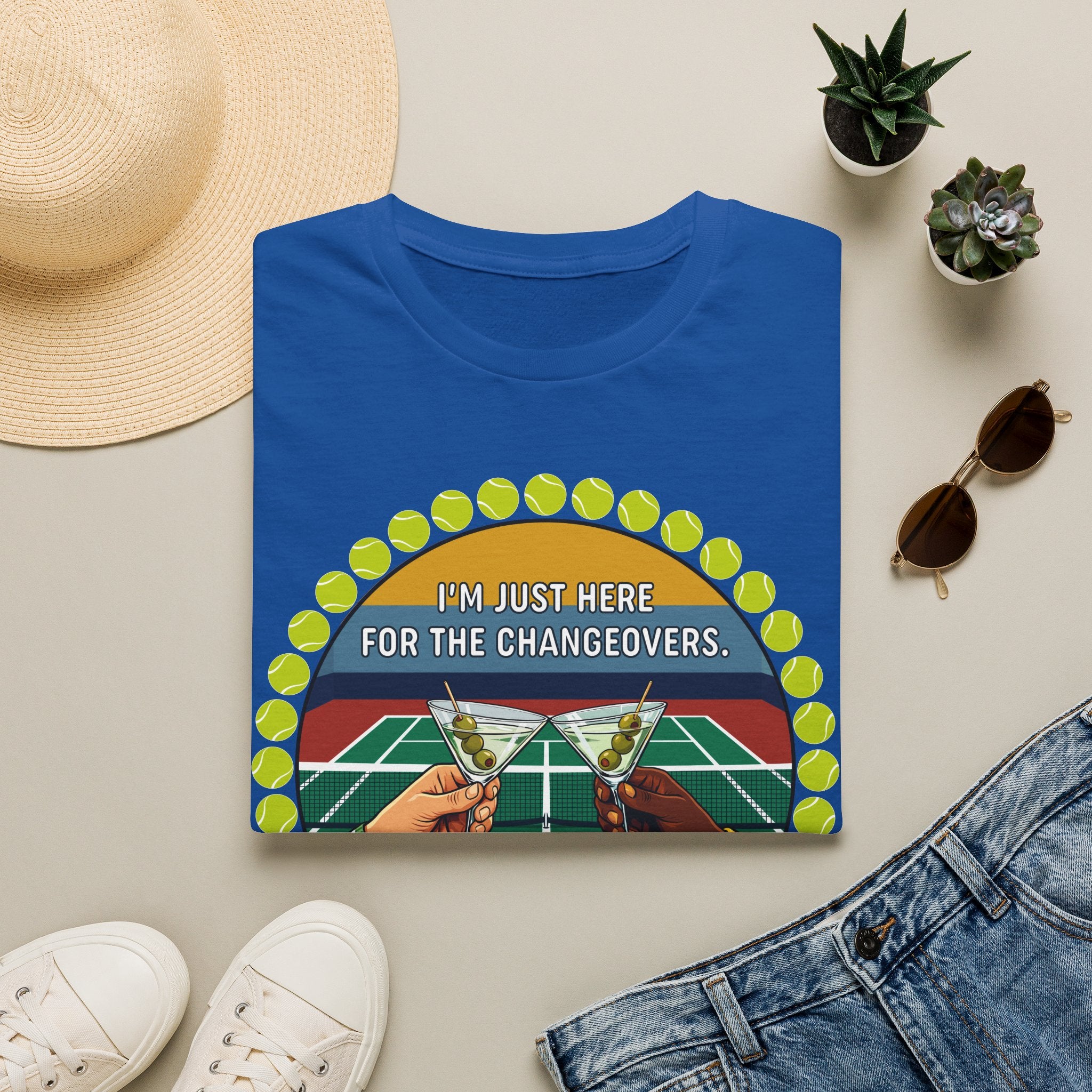 Just Here For The Changeovers Tee
