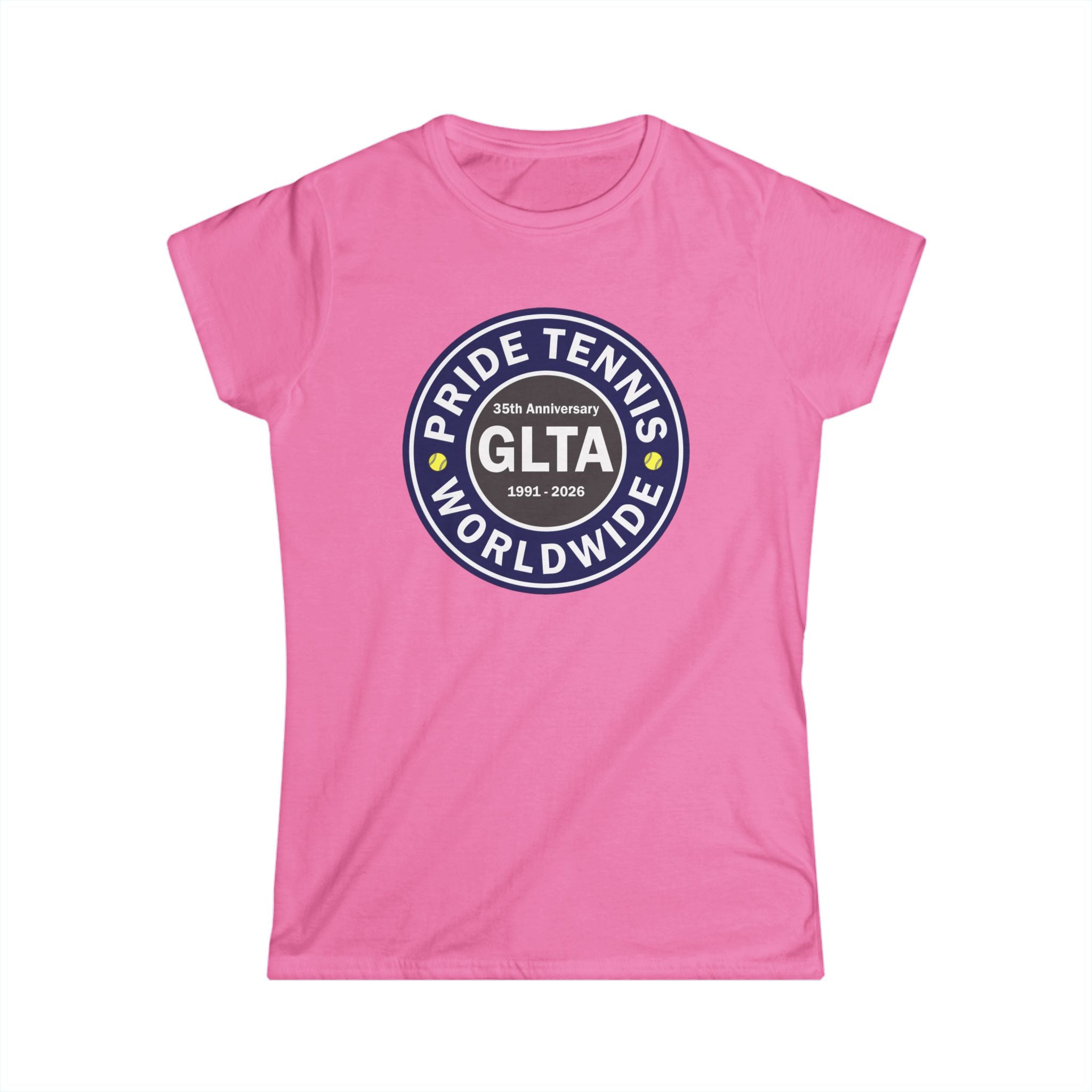 Women's GLTA Pride Tennis 35th Anniversary Tee