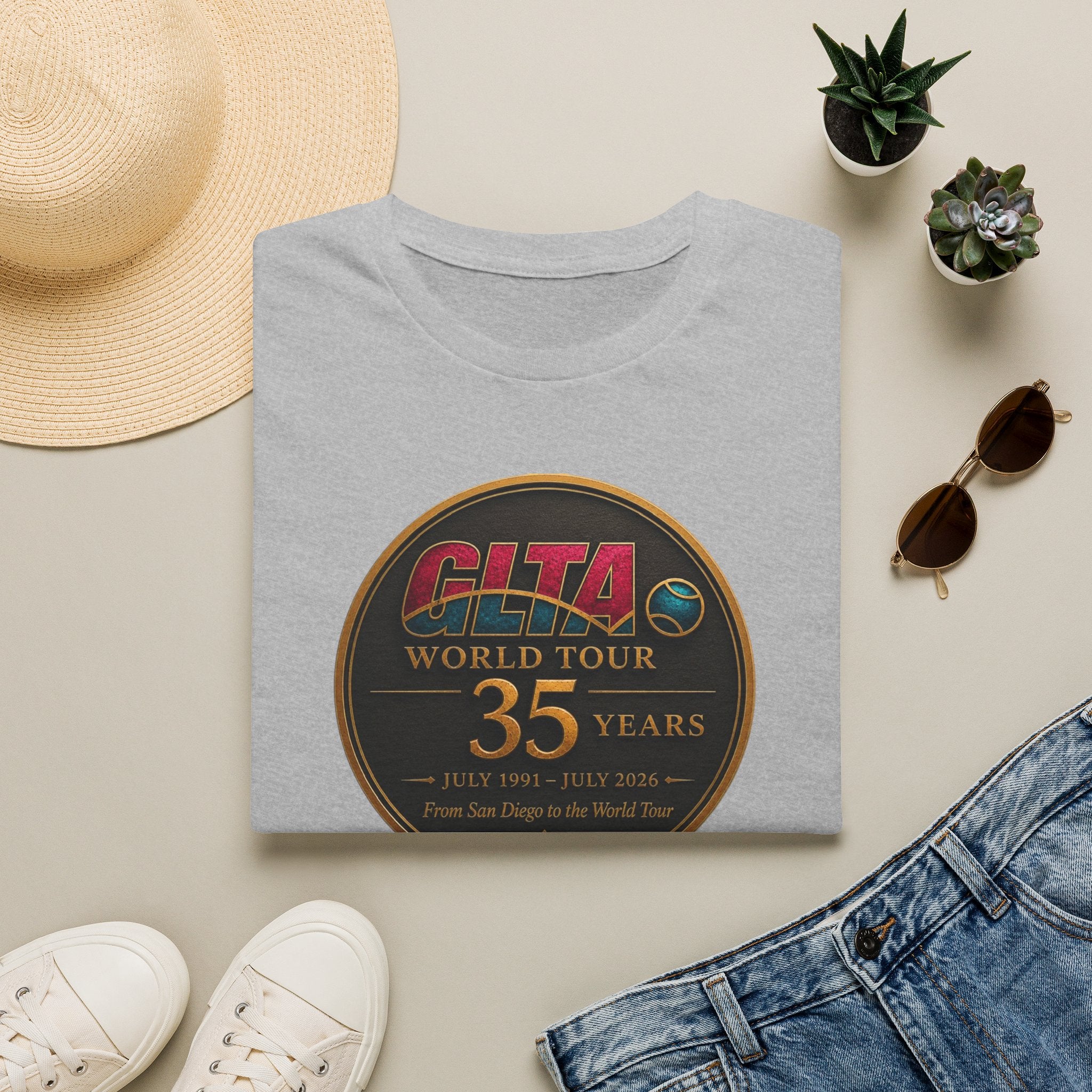 T-Shirt — GITA World Tour 35 Years Vintage Tour Tee