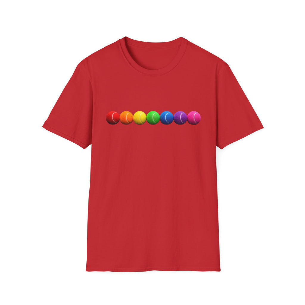 Rainbow Tennis Balls Tee