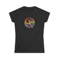 Women's Color Splash Tee in Black