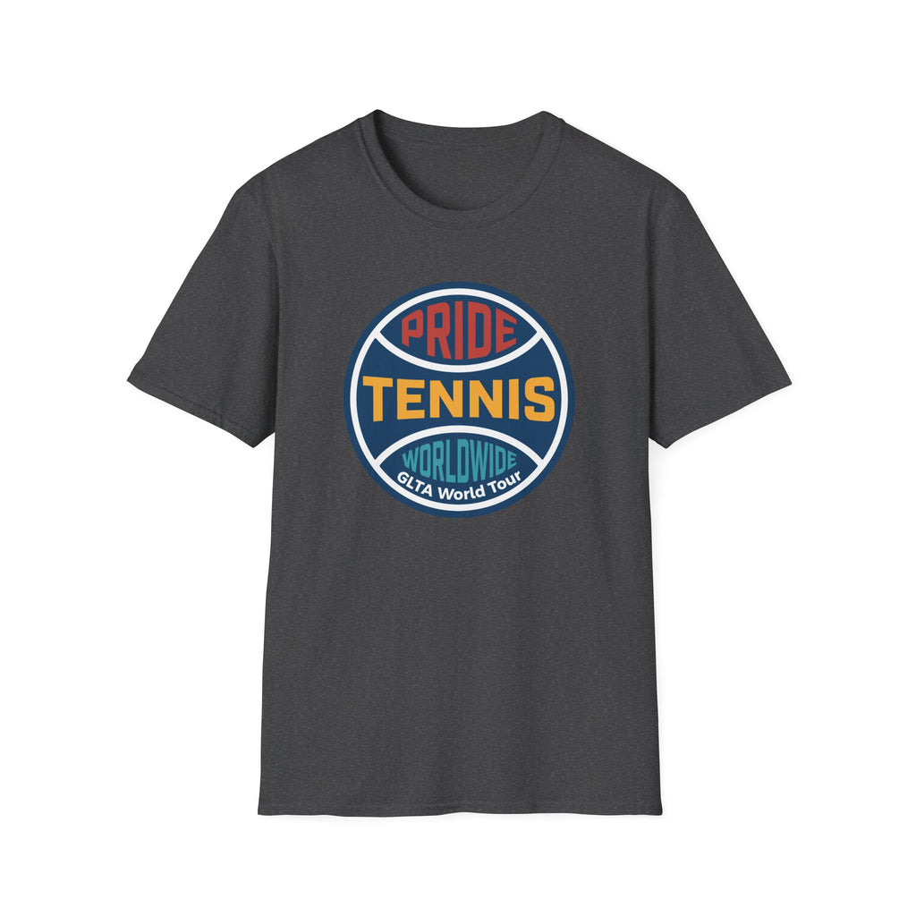 Pride Tennis Retro Circle Logo Version 1