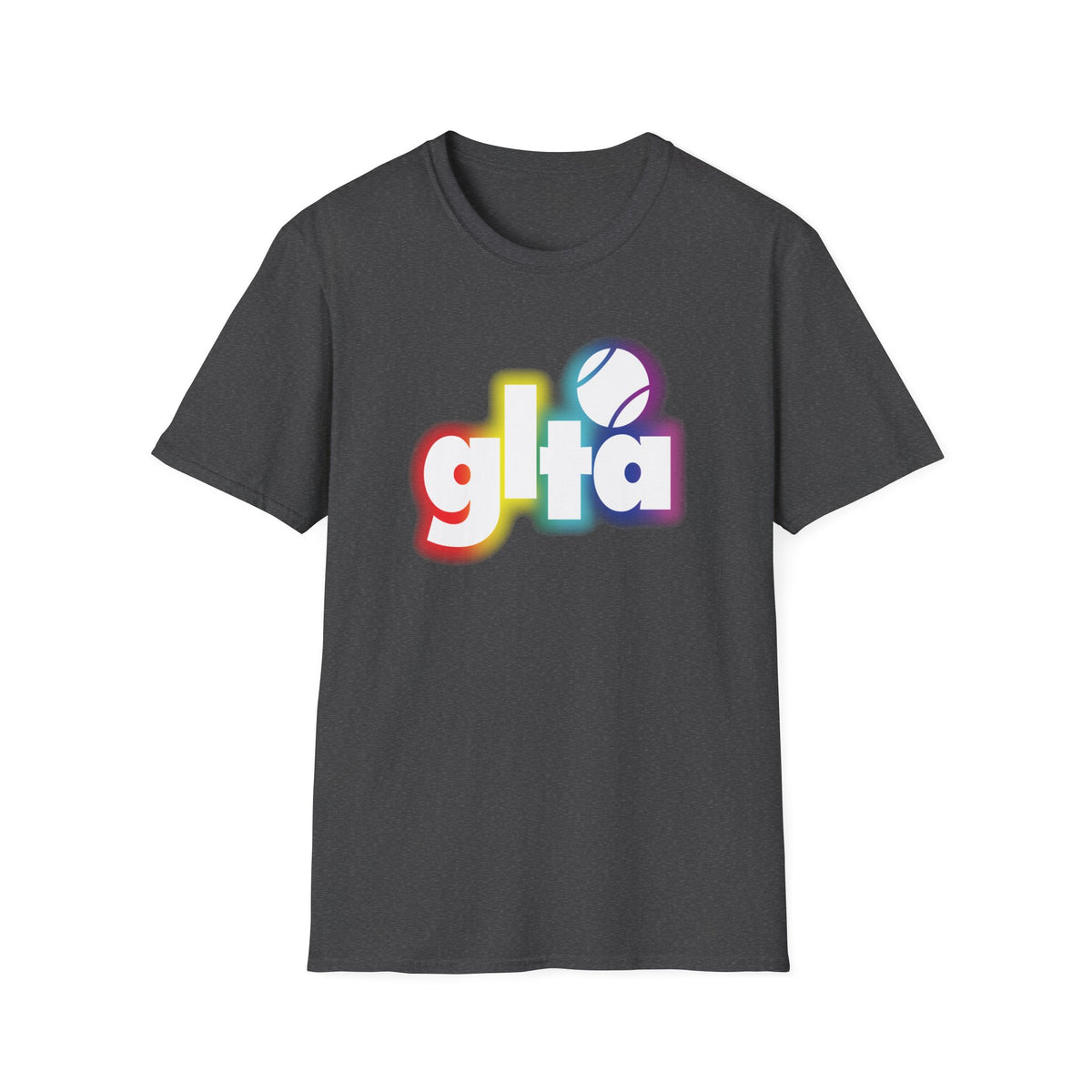 90s GLTA Retro Logo Blur Tee