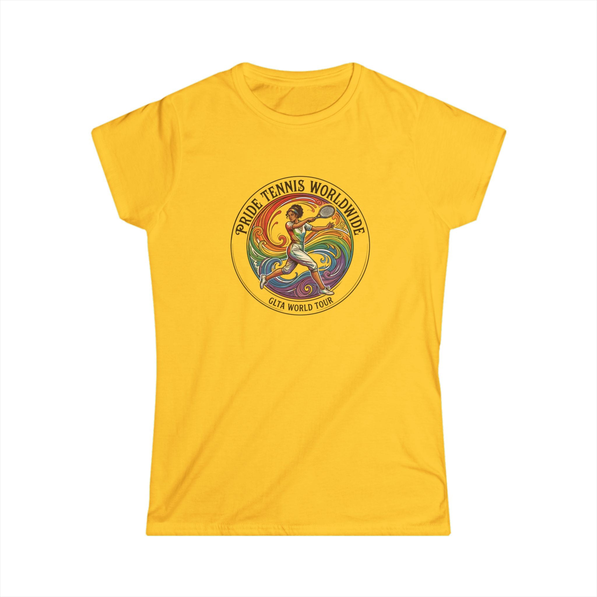 Women's Color Splash Tee Design Version 2