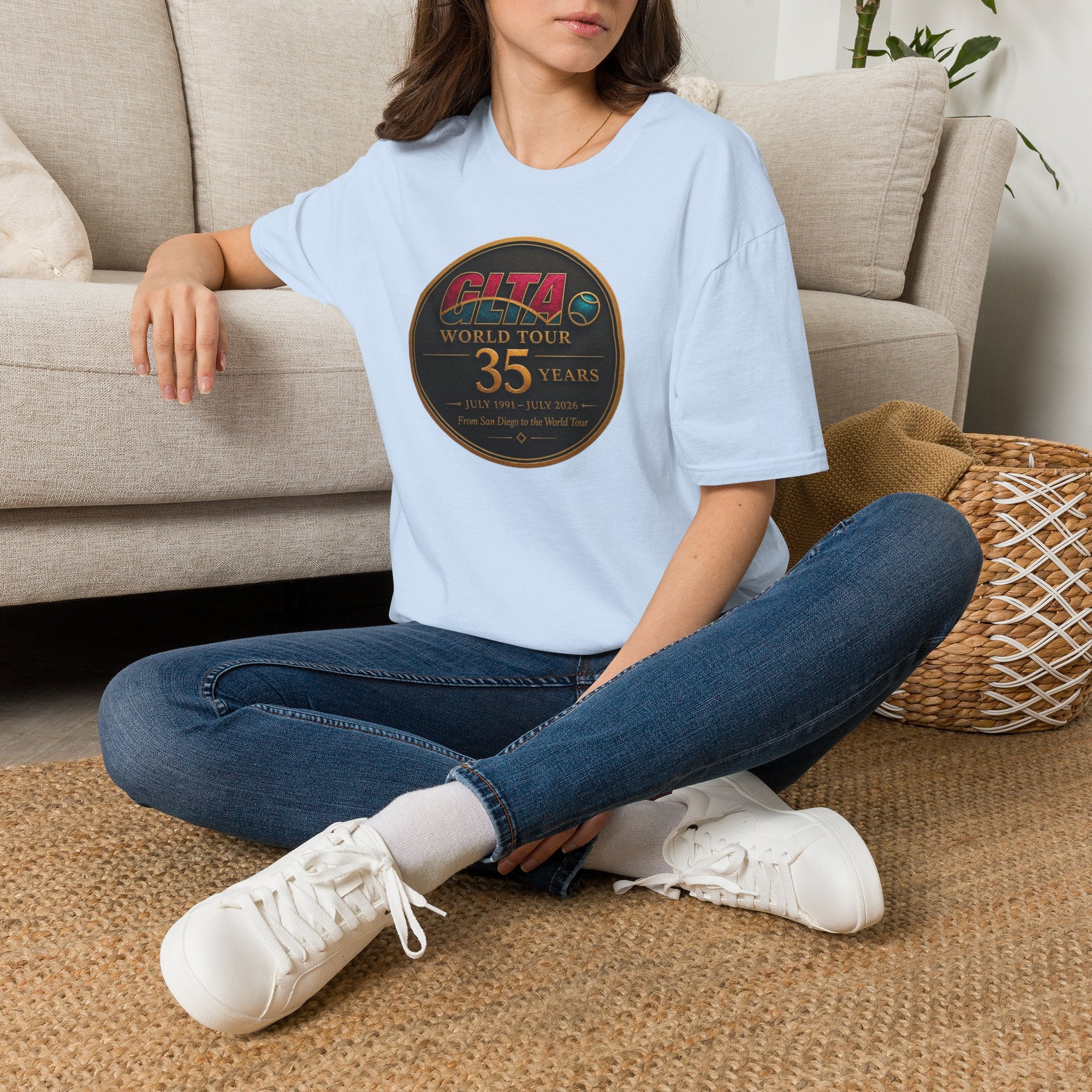T-Shirt — GITA World Tour 35 Years Vintage Tour Tee