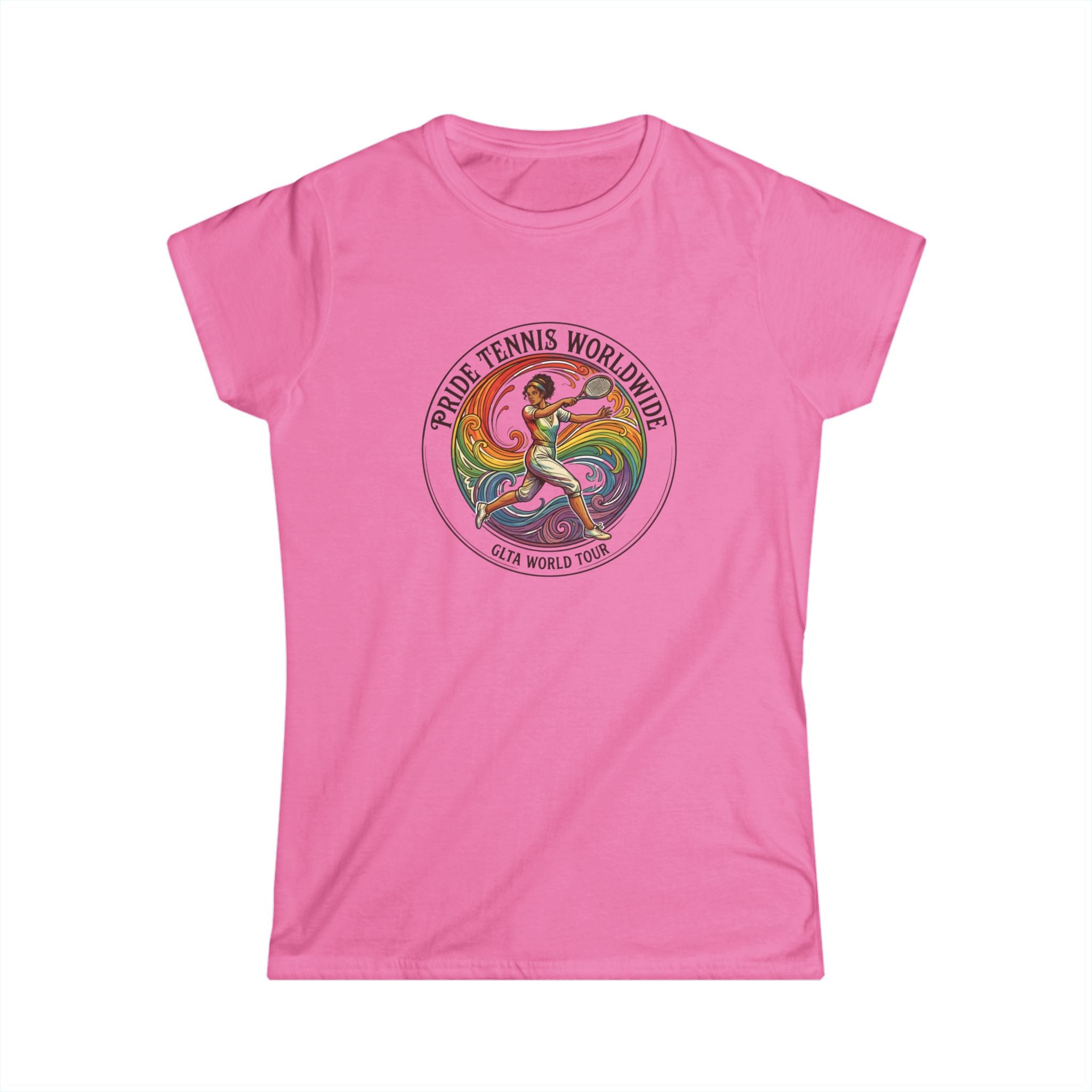 Women's Color Splash Tee Design Version 2