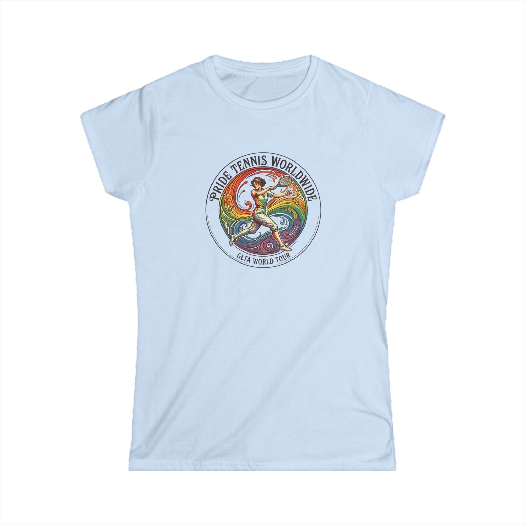 Women's Color Splash Tee Design Version 4
