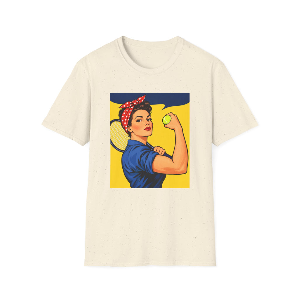 Rosie the Riveter Tennis Power T-Shirt
