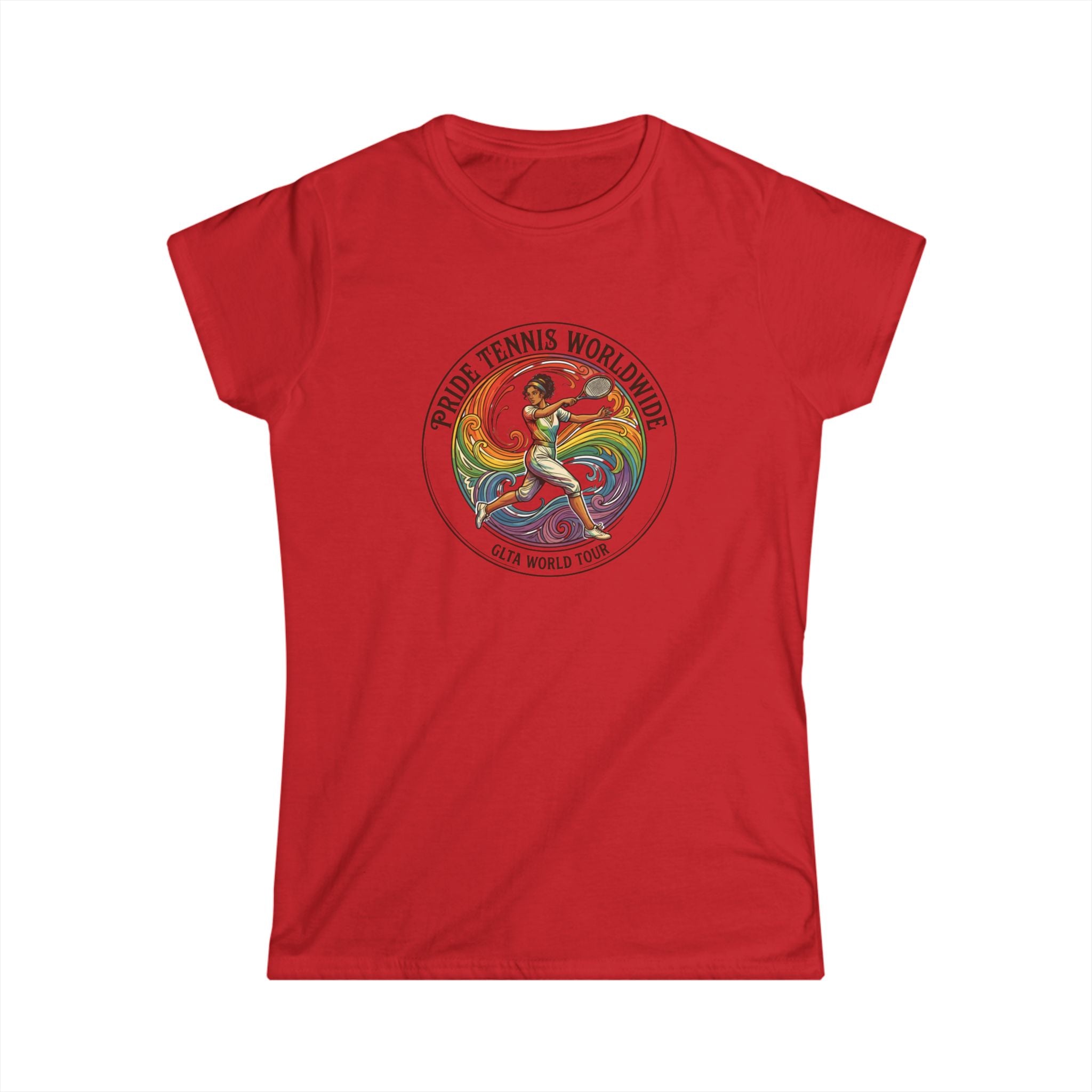 Women's Color Splash Tee Design Version 2