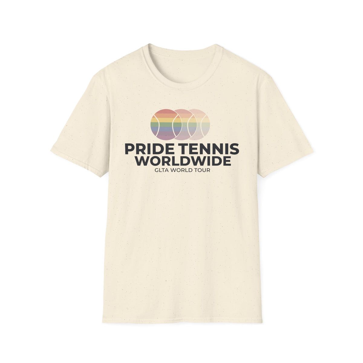 Fading Rainbow Ball Tee