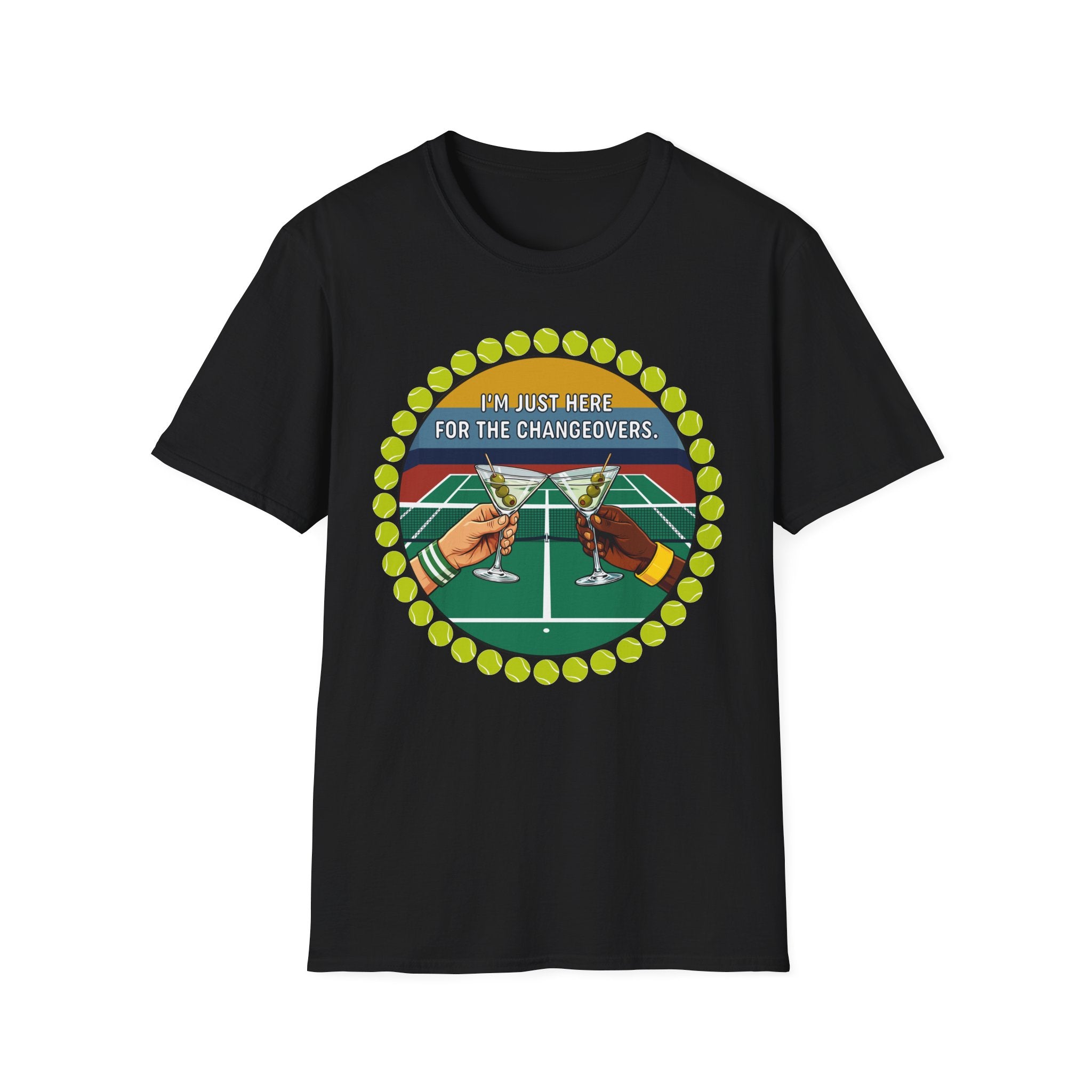 Just Here For The Changeovers Tee