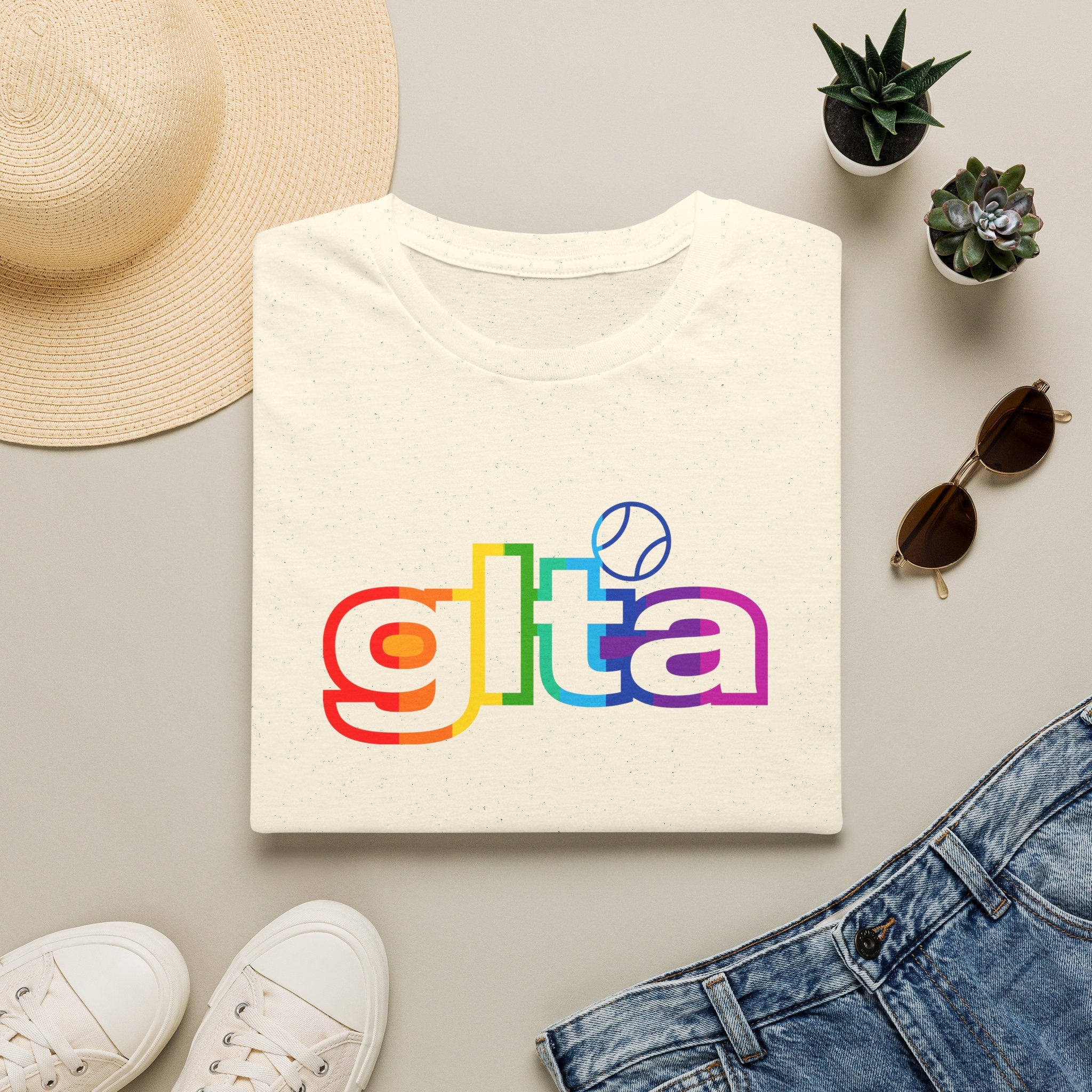 1990s GLTA Logo Modernization Tee