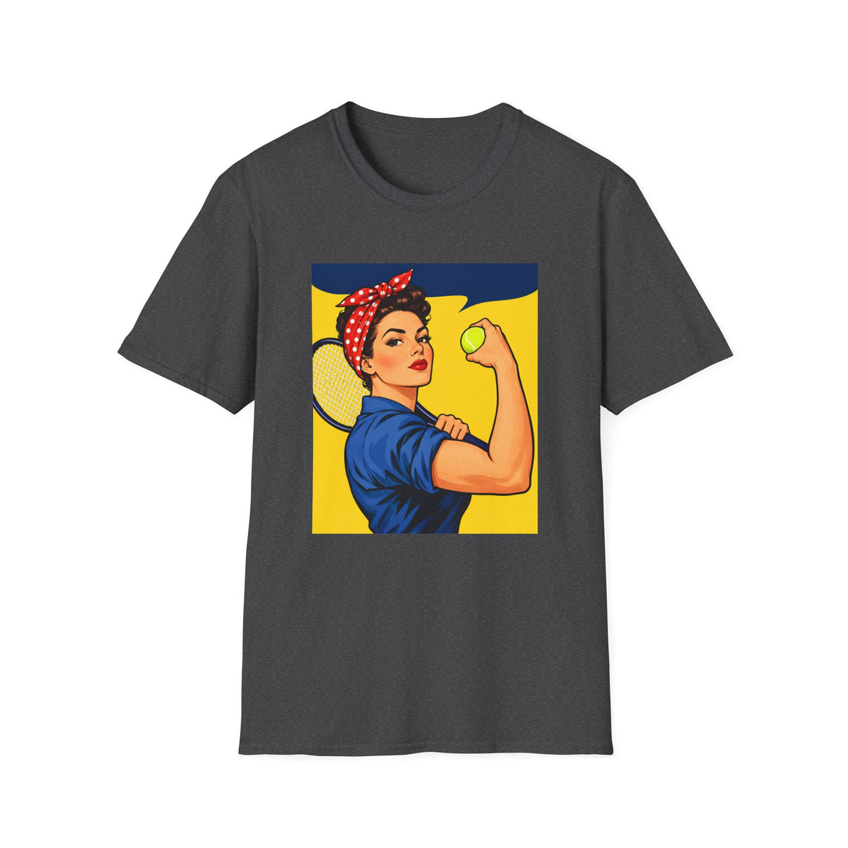 Rosie the Riveter Tennis Power T-Shirt