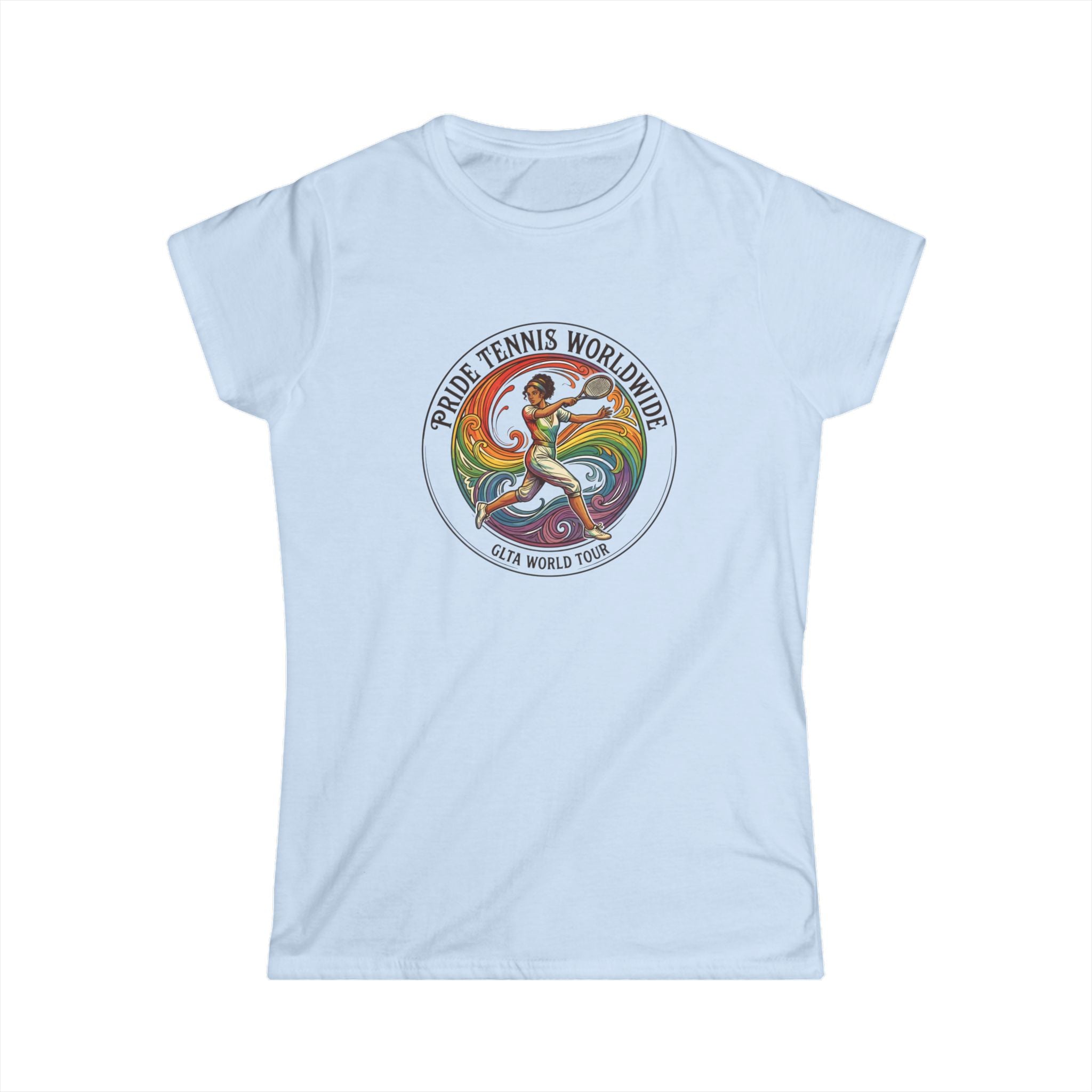 Women's Color Splash Tee Design Version 2