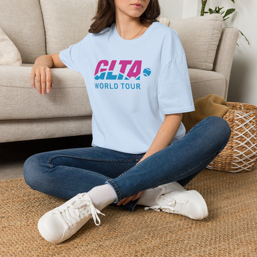GLTA World Tour T-Shirt — Vintage Tennis Tour Logo Tee