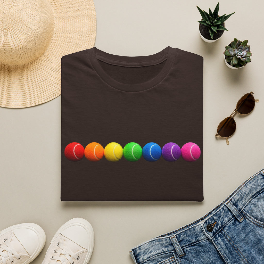 Rainbow Tennis Balls Tee