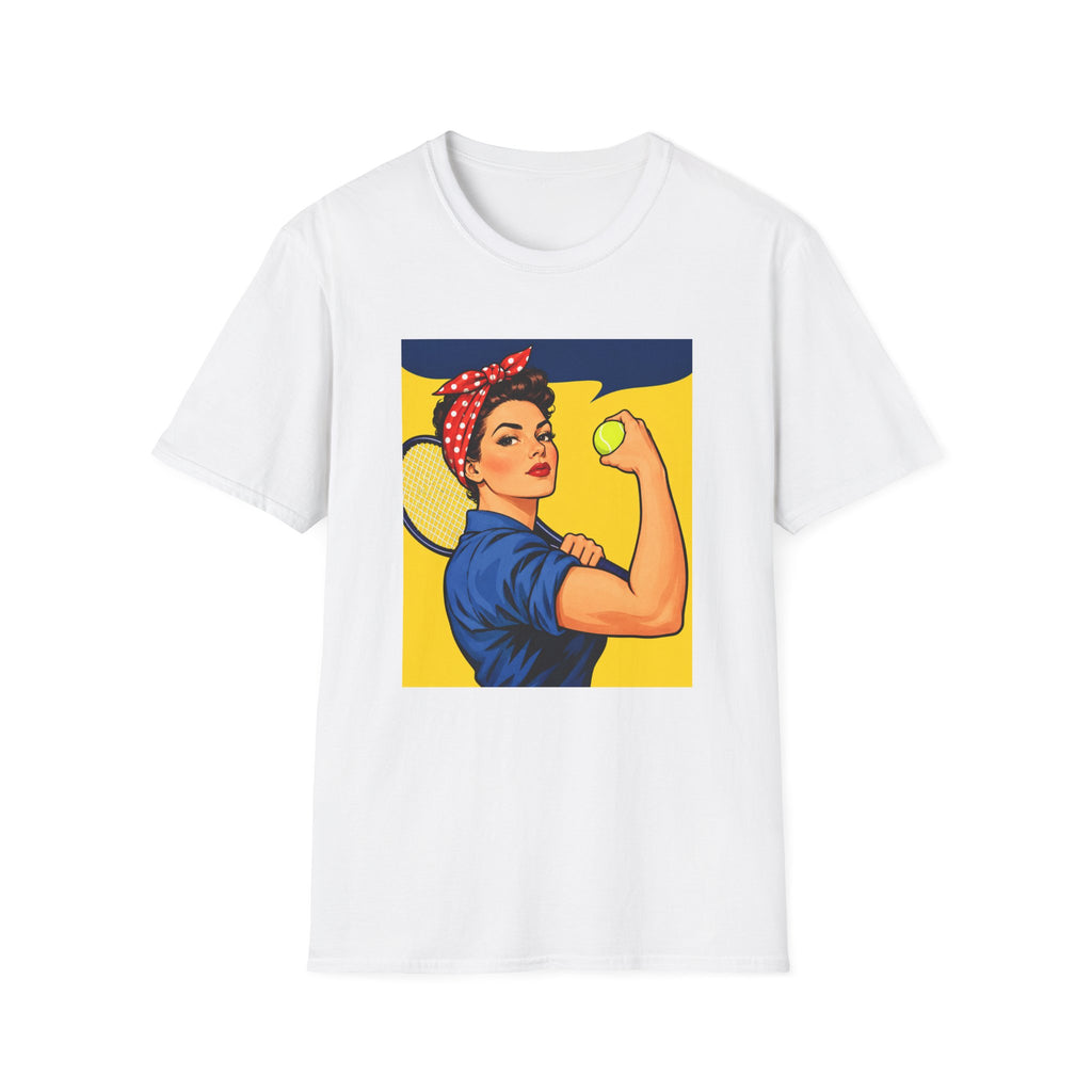 Rosie the Riveter Tennis Power T-Shirt