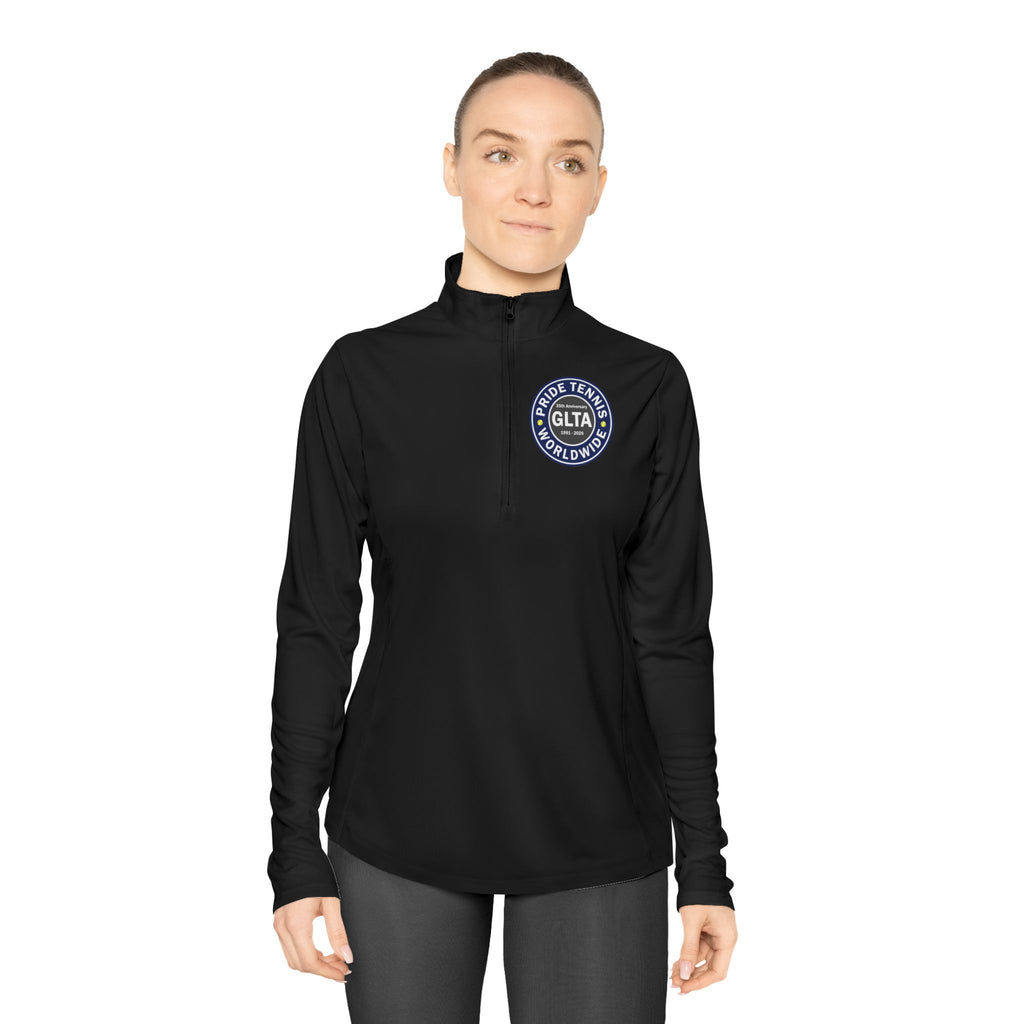 Women's Pride Tennis 35th Anniversary Quarter-Zip Pullover