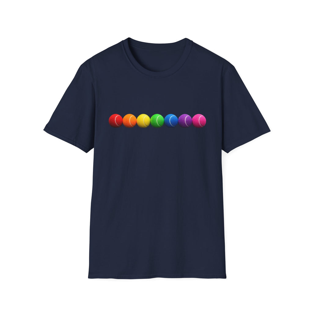 Rainbow Tennis Balls Tee