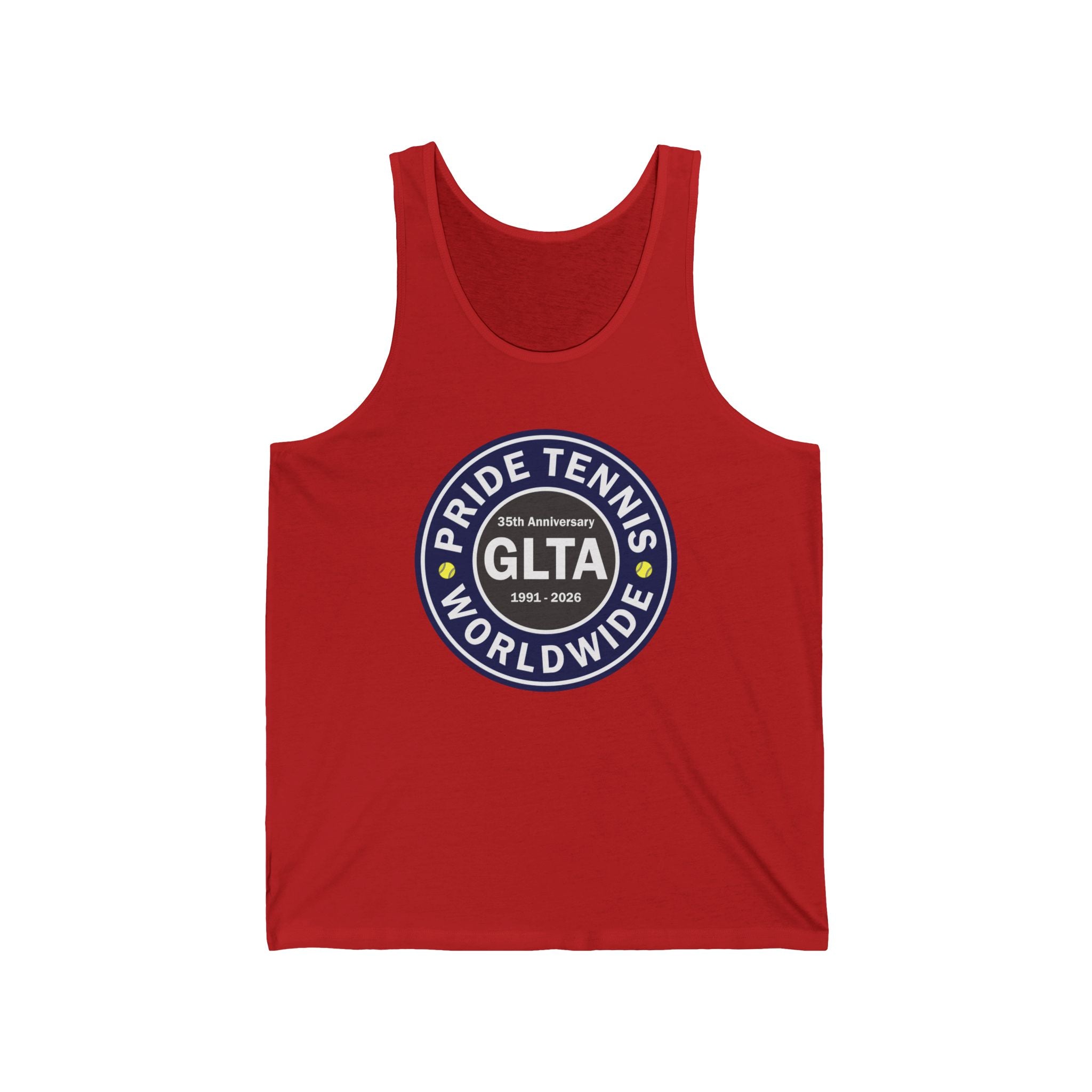 GLTA Pride Tennis 35th Anniversary Tank