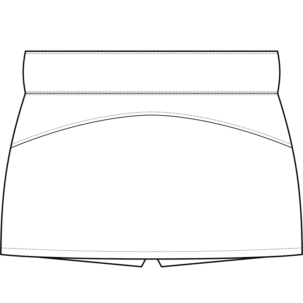 Tennis Skort — "Pride Tennis" Logo Athletic Skort for Women