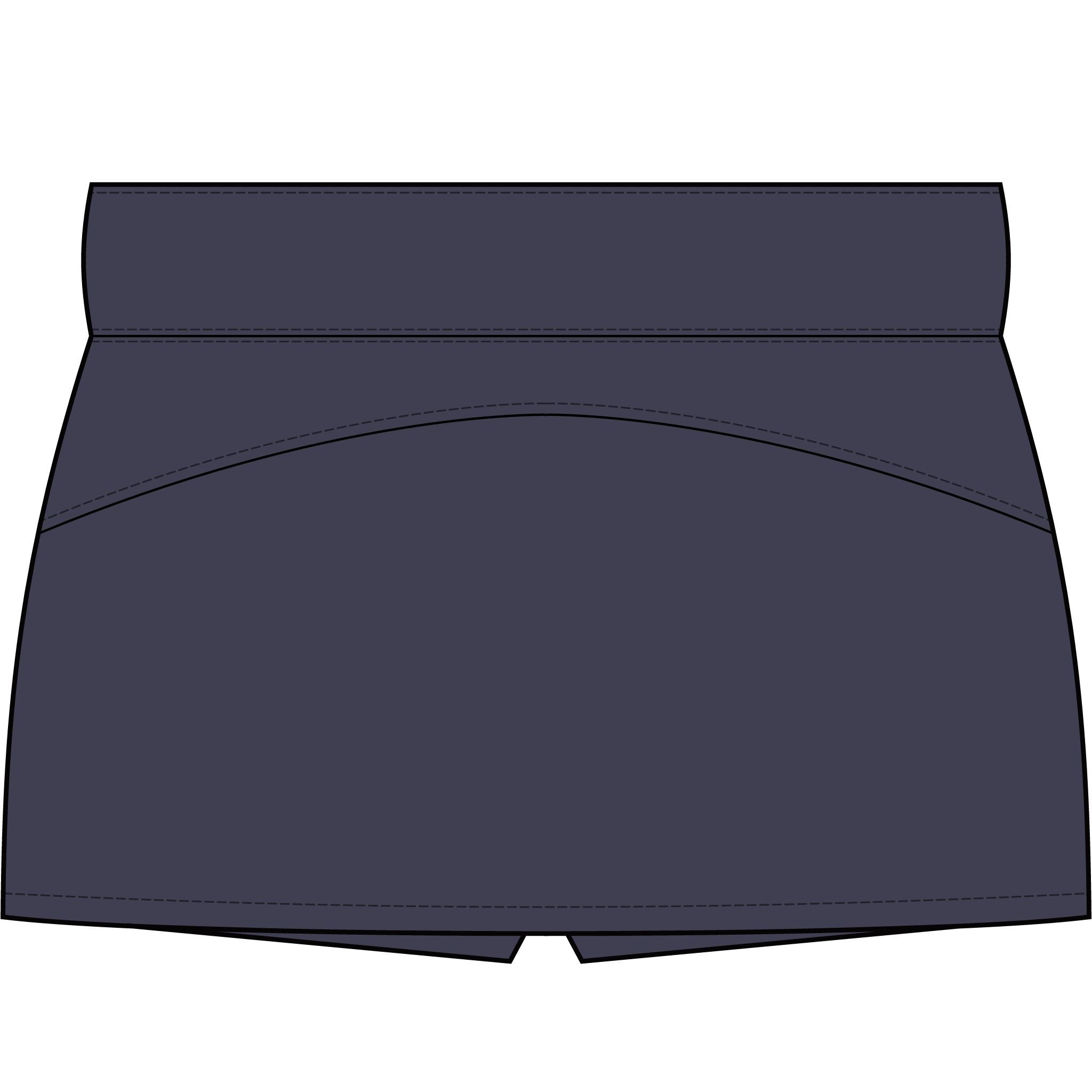 Tennis Skort — "Pride Tennis" Logo Athletic Skort for Women