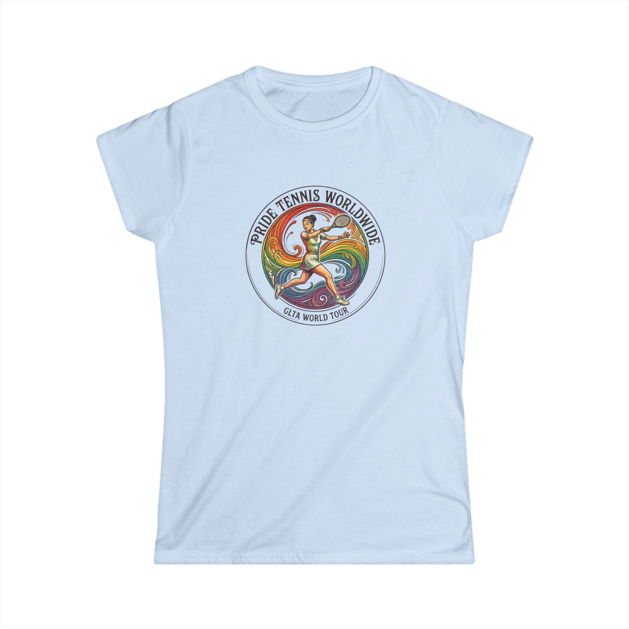 Women's Color Splash Tee Design Version 3