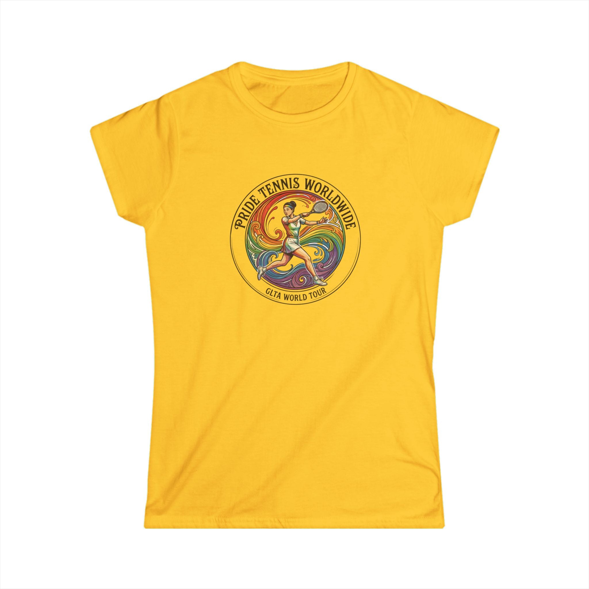 Women's Color Splash Tee Design Version 3