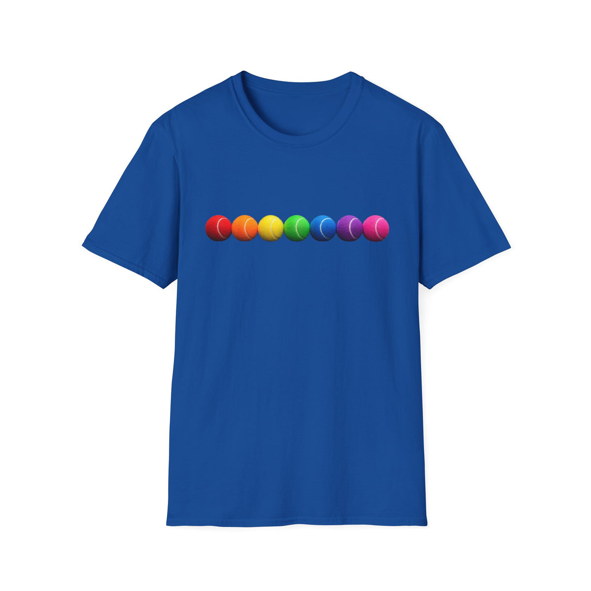 Rainbow Tennis Balls Tee