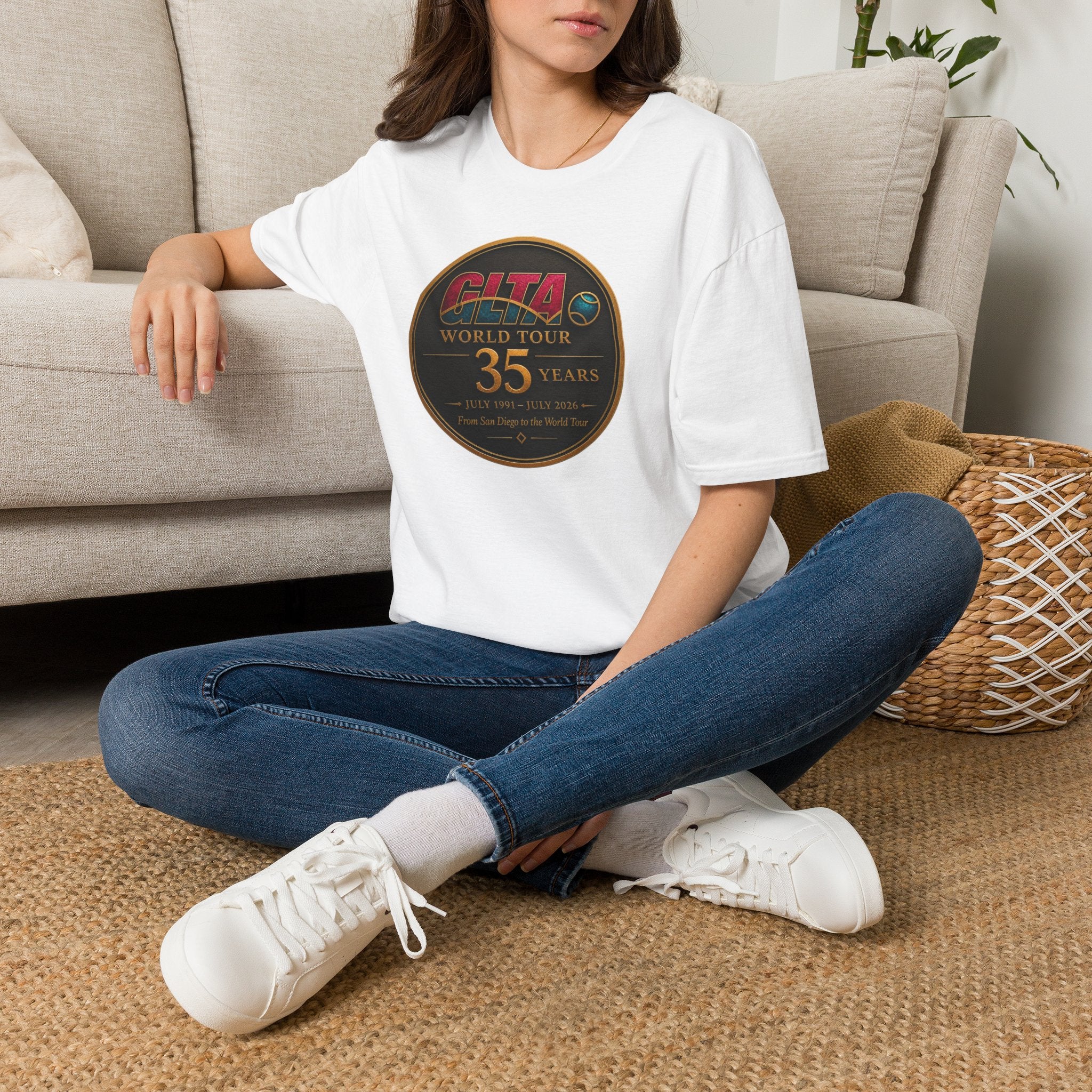 T-Shirt — GITA World Tour 35 Years Vintage Tour Tee