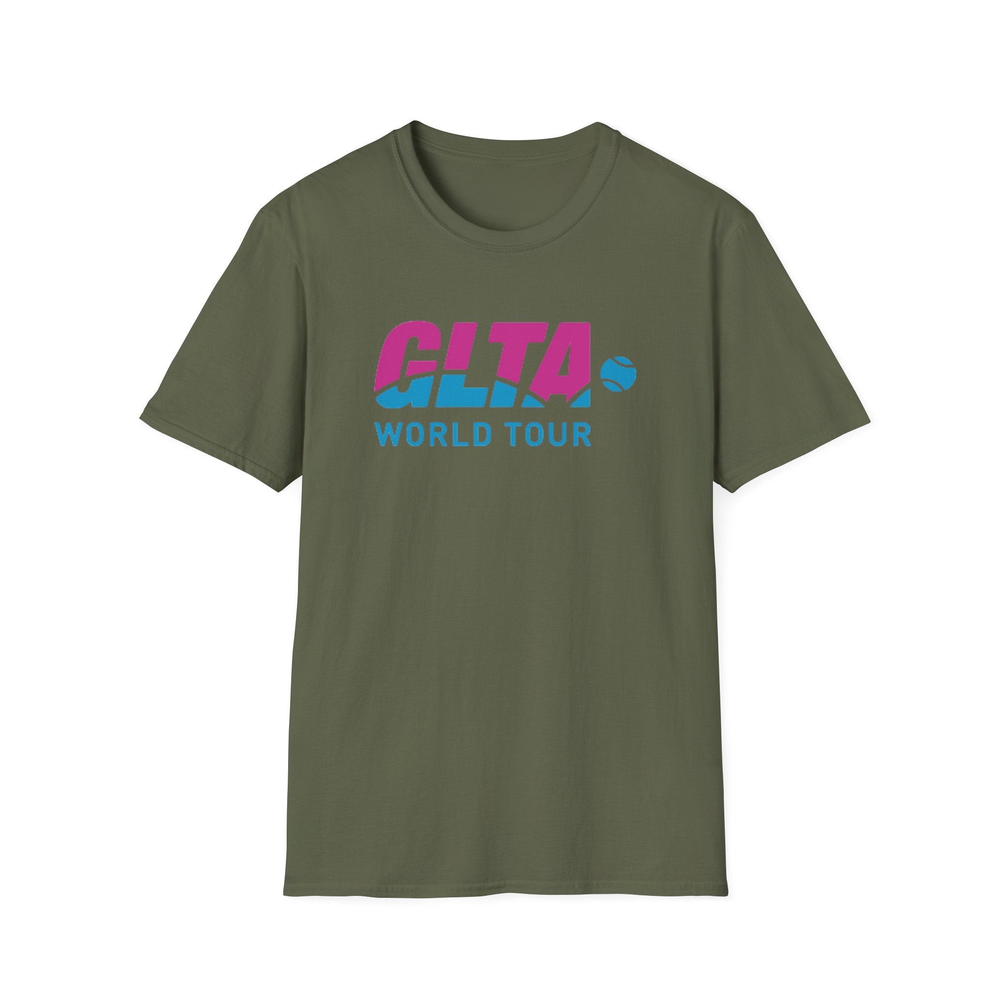 GLTA World Tour T-Shirt — Vintage Tennis Tour Logo Tee