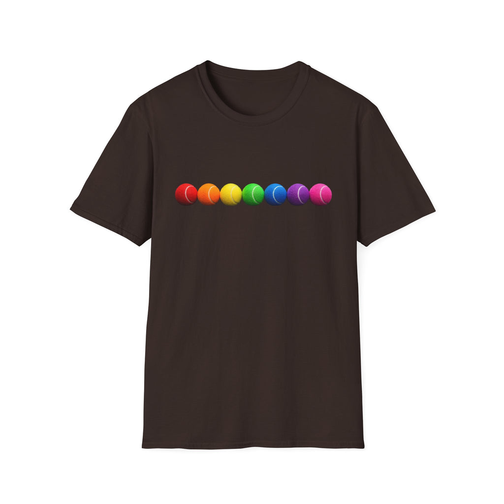 Rainbow Tennis Balls Tee