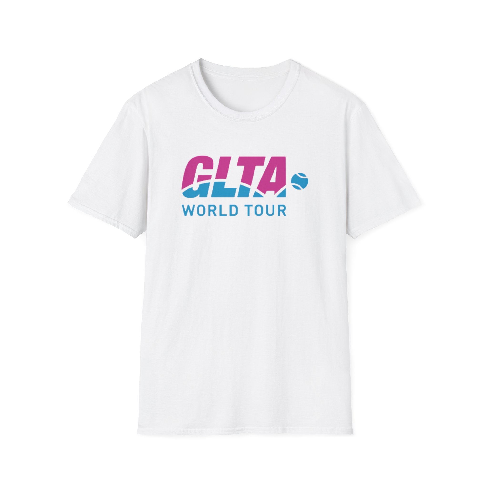 GLTA World Tour T-Shirt — Vintage Tennis Tour Logo Tee