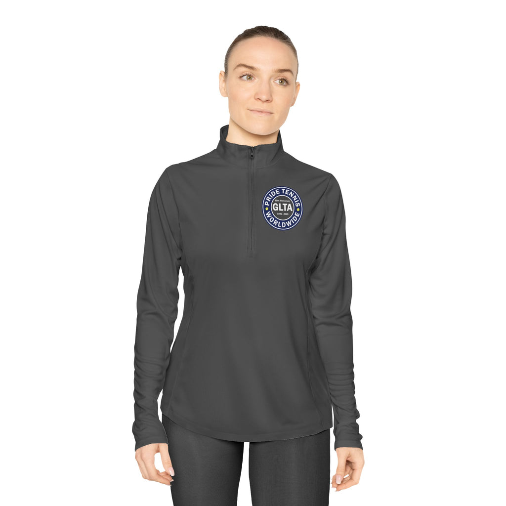 Women's Pride Tennis 35th Anniversary Quarter-Zip Pullover