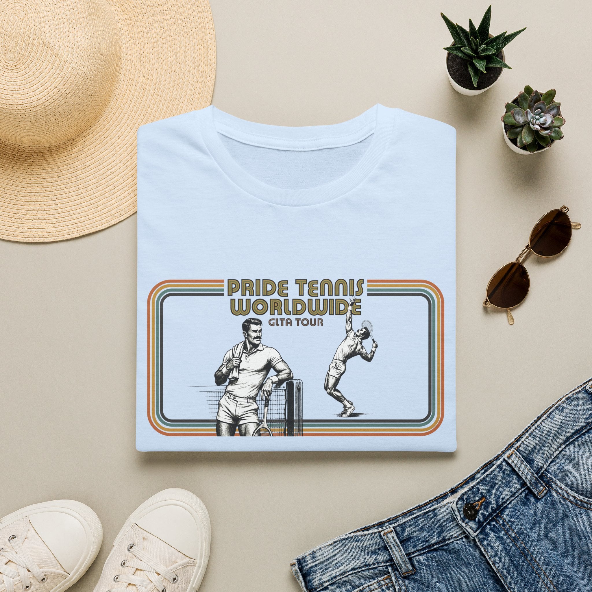 Pride Tennis TOF Inspired Scene