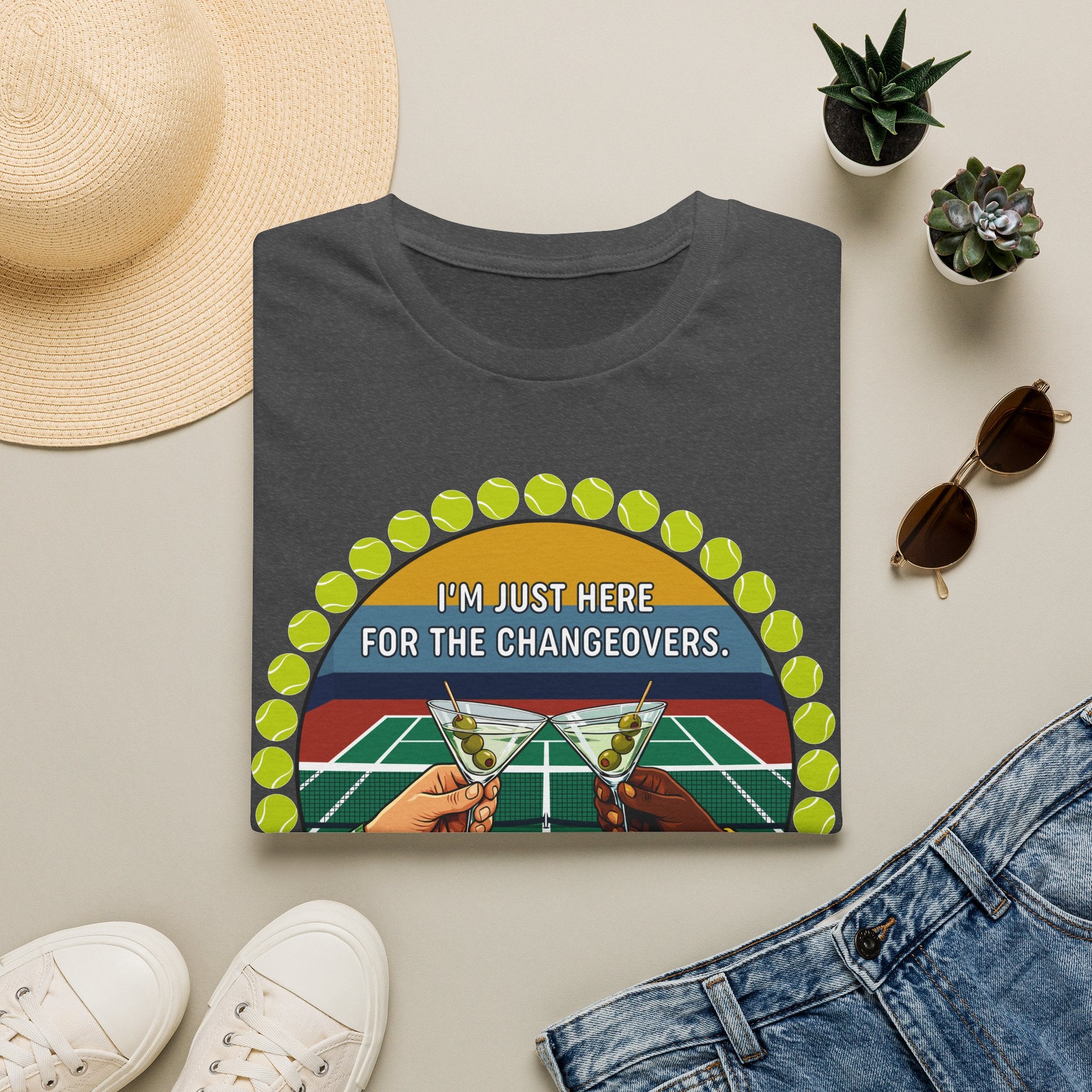 Just Here For The Changeovers Tee