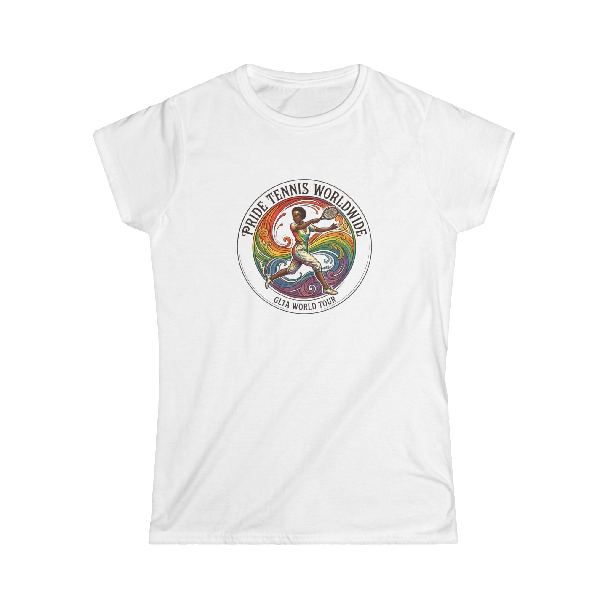 Women's Color Splash Tee Design Version 1