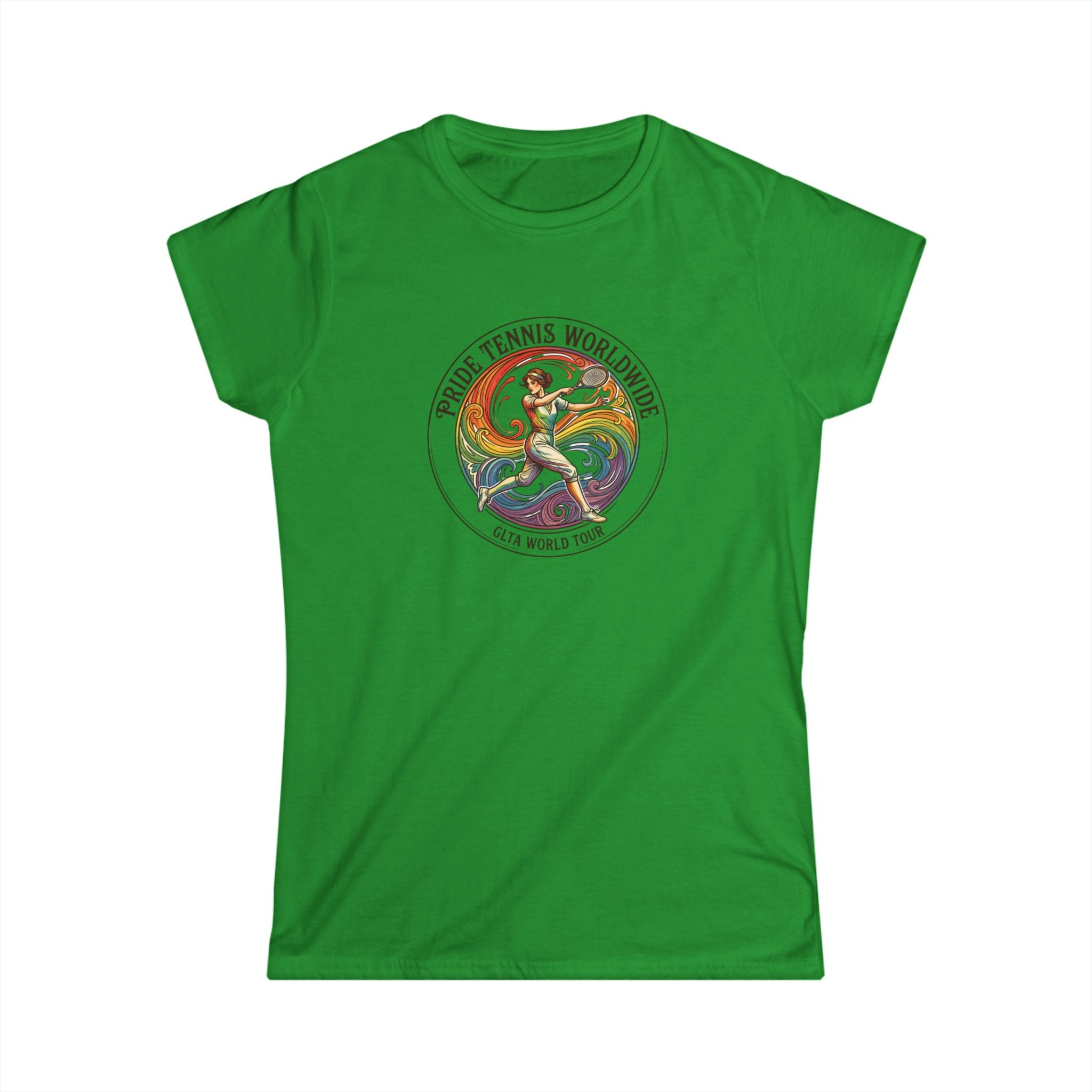 Women's Color Splash Tee Design Version 4