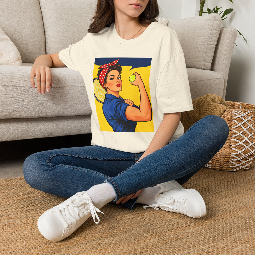 Rosie the Riveter Tennis Power T-Shirt