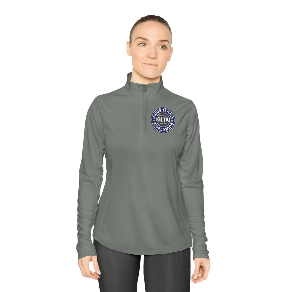 Women's Pride Tennis 35th Anniversary Quarter-Zip Pullover