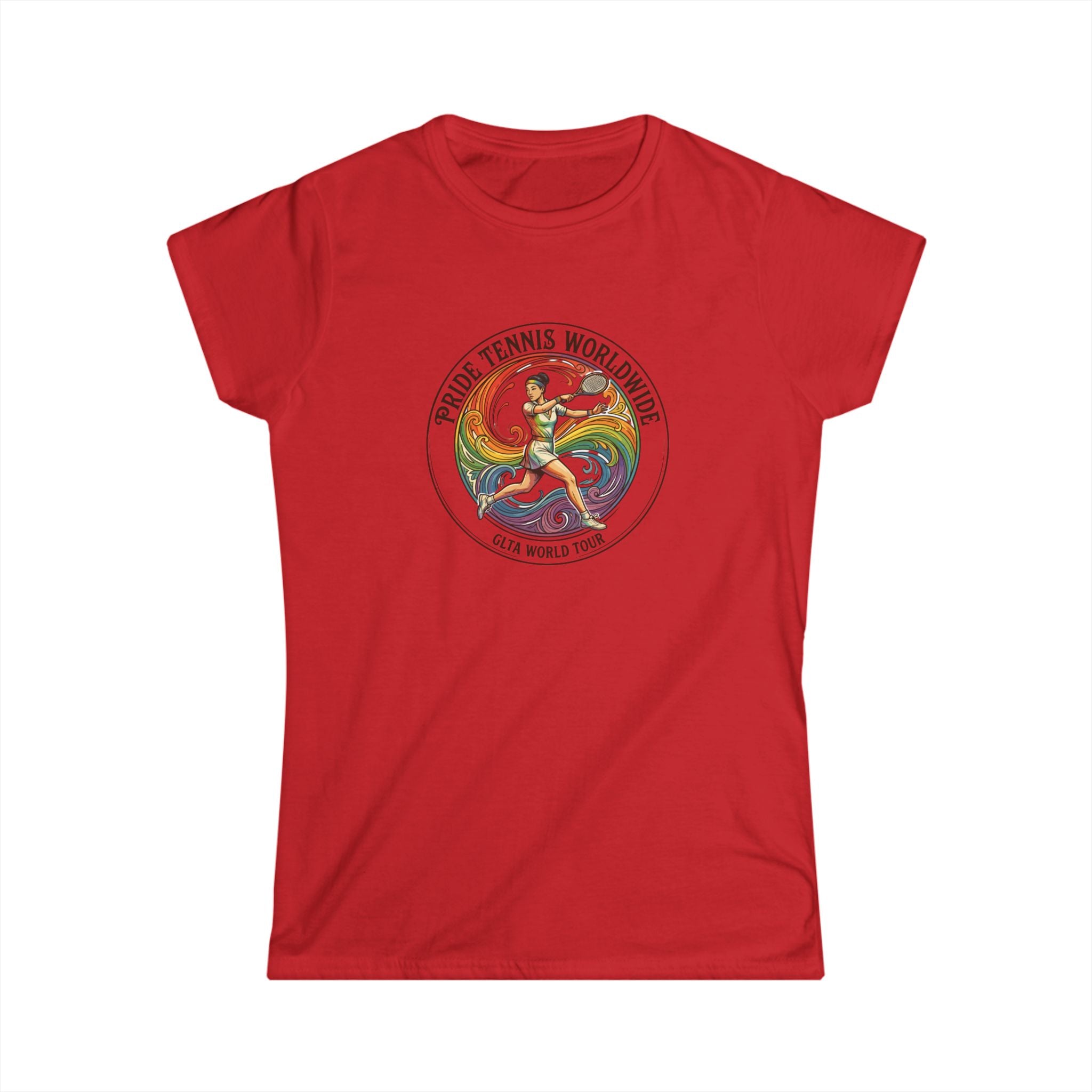 Women's Color Splash Tee Design Version 3