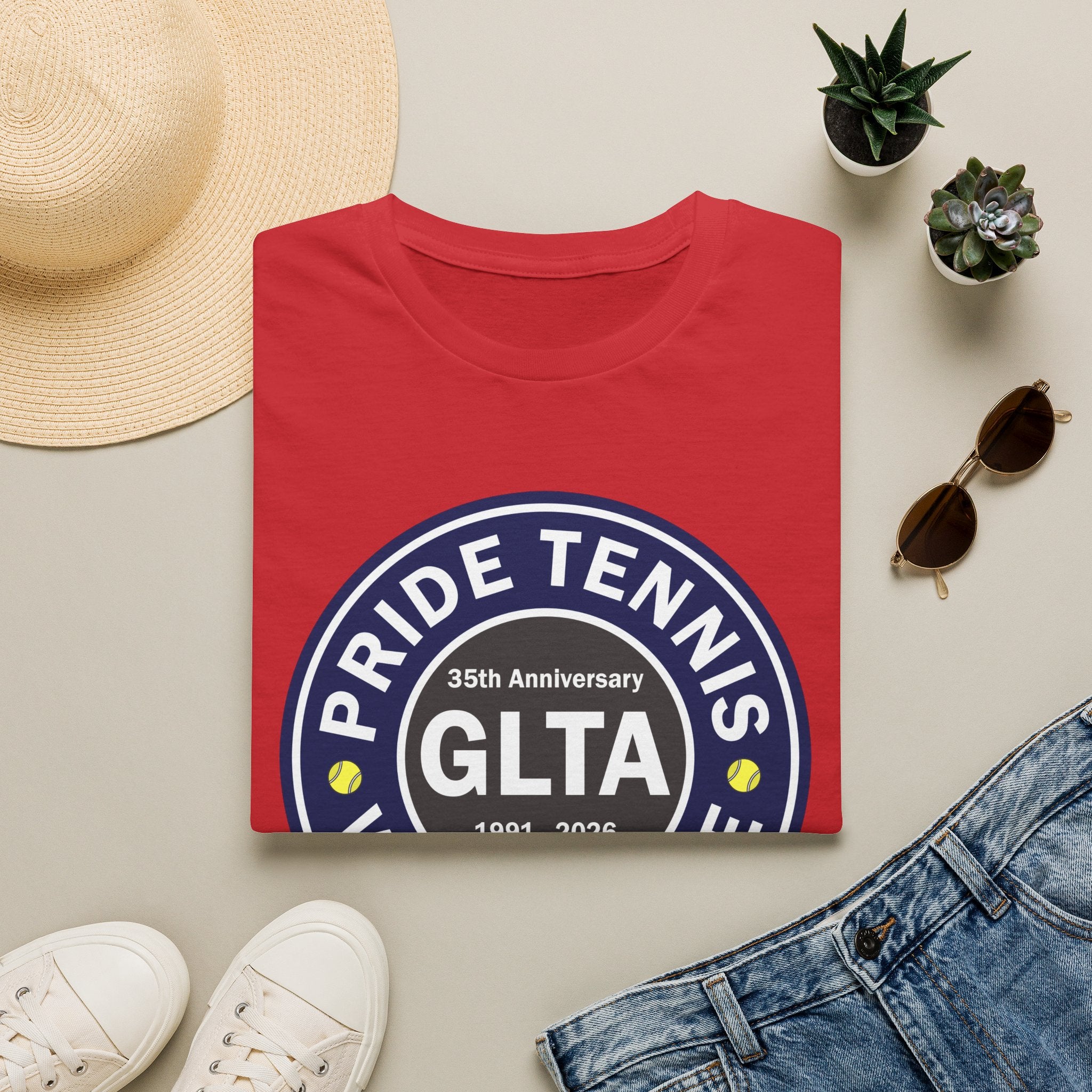 Pride Tennis GLTA 35th Anniversary T-Shirt