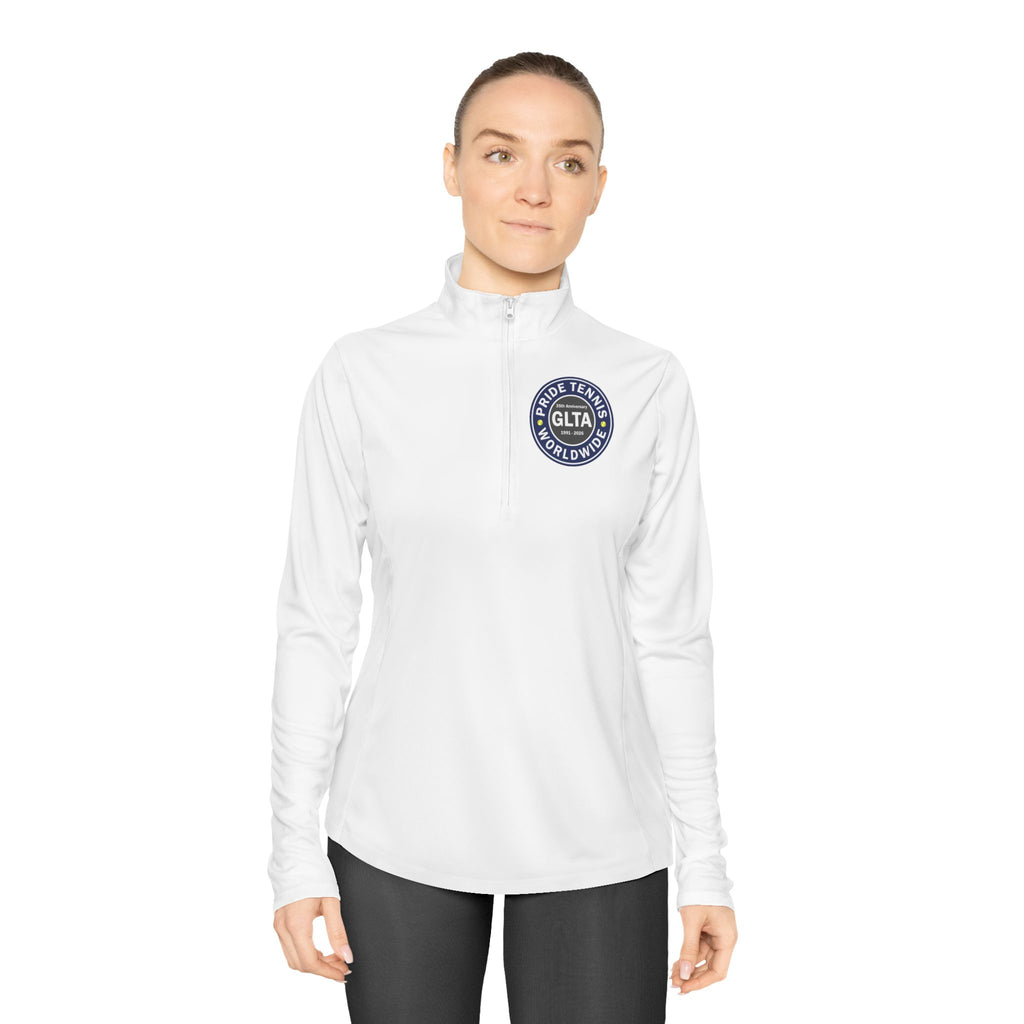 Women's Pride Tennis 35th Anniversary Quarter-Zip Pullover